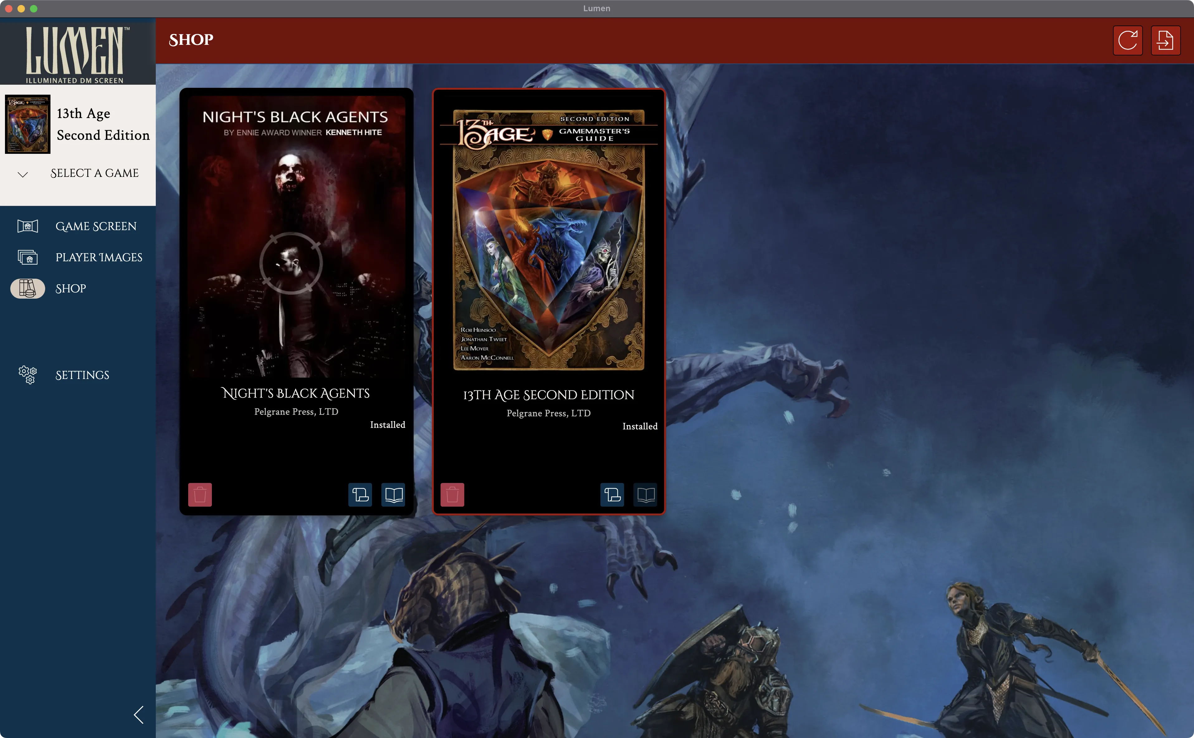 Lumen screenshot