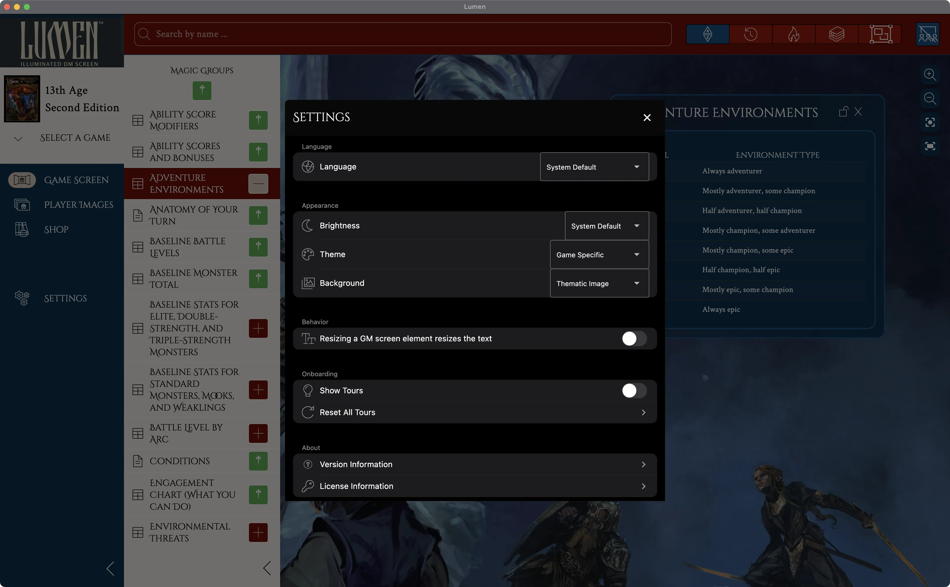 Lumen screenshot